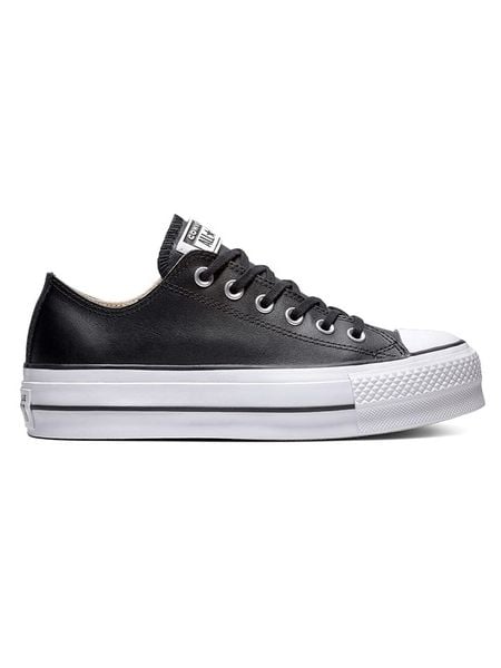 Converse Skórzane sneakersy "Chuck Taylor All Star Lift" w kolorze czarnym rozmiar: 41. Czarne trampki Converse, bez wzorów, bez zapięcia. Za 261,67 zł.