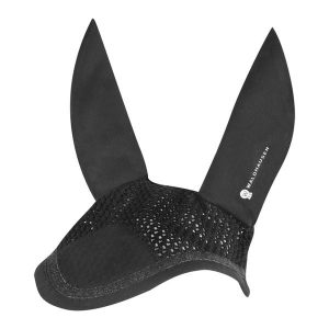 Czapka na konia do krótkich zawodów Waldhausen. Czarne czapki WALDHAUSEN, bez wzorów, sportowe. Za 139,50 zł.