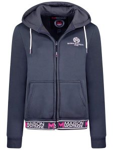 Maison Montaigne Bluza "Gertrumai" w kolorze granatowym rozmiar: S. Niebieskie bluzy Maison Montaigne, s, bez wzorów, bez kaptura. Za 96,60 zł.