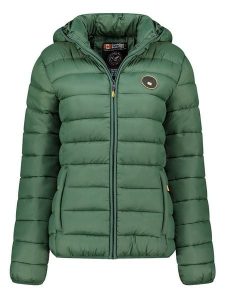 Canadian Peak Kurtka pikowana "Atikamapeak" w kolorze zielonym rozmiar: XXL. Zielone kurtki Canadian Peak, xxl, bez wzorów, bez kaptura. Za 210,81 zł.