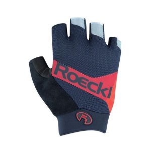 Krótkie rękawice Roeckl Iseo. Czerwone rękawiczki Roeckl, bez wzorów. Za 257,50 zł.