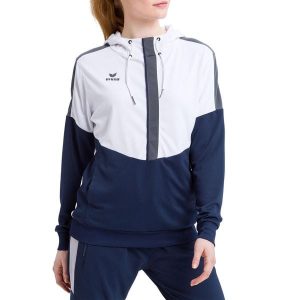 Damska bluza z kapturem Erima Squad. Białe bluzy Erima, l, bez wzorów, z kapturem. Za 174,15 zł.