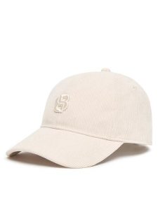 BOSS Czapka z daszkiem 50544419 Biały. Białe czapki Boss, bez wzorów, z poliesteru. Za 149,99 zł.