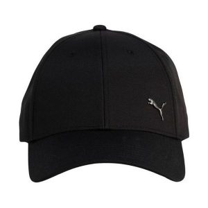 Czapka Z Daszkiem Essential Logo. Czarne czapki Puma, bez wzorów. Za 90,99 zł.