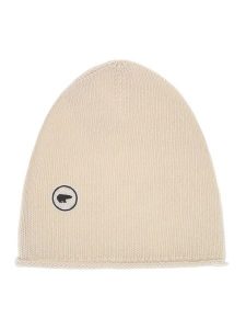 Eisbär Wełniana czapka "Helia OS" w kolorze beżowym rozmiar: onesize. Brązowe czapki Eisbar, z aplikacjami, z kaszmiru. Za 148,61 zł.