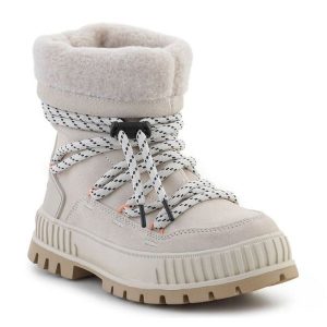 Śniegowce Damskie Palladium Pallashock Hiver 94349-175-M beżowe beżowy. Brązowe buty zimowe ze skóry, bez obcasa, bez zapięcia. Za 872,66 zł.