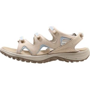 Columbia SANTIAM WRAP Sandały trekkingowe ancient fossil/mirage. Brązowe buty trekkingowe marki Columbia, z materiału. Za 329,00 zł.