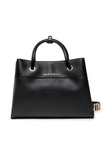 Valentino Torebka Alexia VBS5A802 Czarny. Czarne torebki klasyczne Valentino, bez wzorów, ze skóry, bez dodatków. Za 489,99 zł.