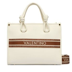 Torebka Valentino. Białe torebki klasyczne Valentino, bez wzorów, bez dodatków. Za 609,99 zł.
