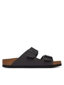 Birkenstock Klapki Arizona 1032023 Szary. Szare klapki Birkenstock, bez wzorów, ze skóry, bez obcasa. Za 399,99 zł.