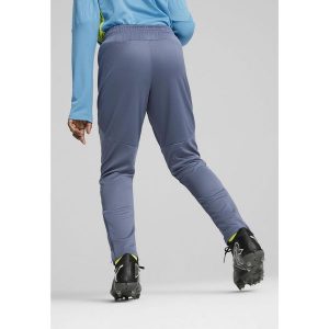 Młodzieżowe spodnie treningowe Manchester City PUMA Inky Blue Magic. Niebieskia spodnie dresowe Puma, m, bez wzorów, z dresówki. W wyprzedaży za 195,00 zł.