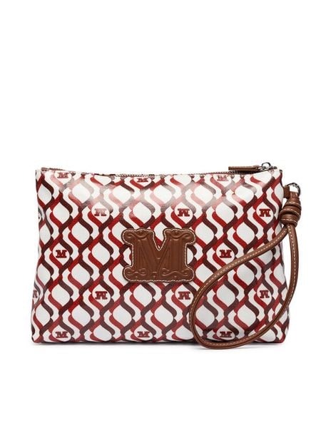 Max Mara Beachwear Torebka 2616511069650 Biały. Białe torebki klasyczne Max Mara Beachwear, bez wzorów, ze skóry, bez dodatków. Za 614,99 zł.