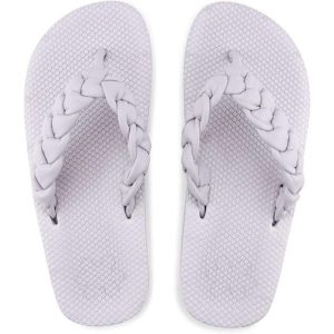 Japonki basenowe damskie Flip Flop Comfy Weave. Niebieskie klapki Flip Flop, bez wzorów, bez obcasa. Za 123,05 zł.