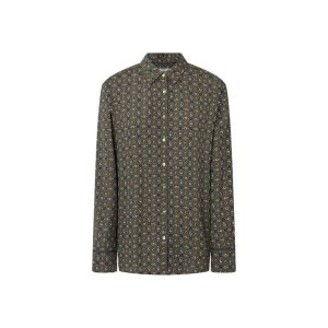 Koszula damska Pepe Jeans Salomy. Zielone koszule Pepe Jeans, bez wzorów, z jeansu, bez kołnierzyka, bez ramiączek. Za 336,00 zł.