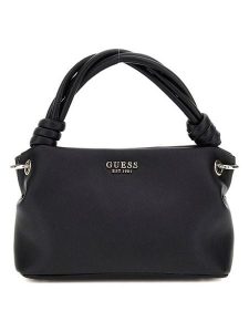 Guess Torebka w kolorze czarnym - 23 x 15 x 12 cm rozmiar: onesize. Czarne torebki klasyczne Guess, z aplikacjami, z materiału, przez ramię, bez dodatków. Za 448,99 zł.