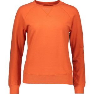 Bluza w kolorze pomarańczowym. Brązowe bluzy marki Benetton. W wyprzedaży za 58,95 zł.