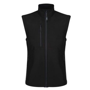 Kurtka Softshell Z Recyklingu Dla Dorosłych Unisex Honestly Made. Czarne kurtki Regatta, xl, bez wzorów, z softshellu, bez kaptura. Za 155,99 zł.