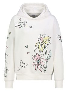 Sublevel Bluza w kolorze białym rozmiar: XL. Białe bluzy Sublevel, xl, bez wzorów, z kapturem. Za 113,99 zł.