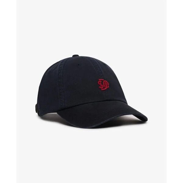 Damska czapka z daszkiem Superdry Sd Embroidered. Niebieskie czapki Superdry, bez wzorów, klasyczne. Za 129,40 zł.