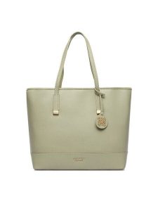 Nine West Torebka EO-Delancey Day-KY254 Zielony. Zielone shopper bag Nine West, bez wzorów, z materiału, bez dodatków. Za 299,99 zł.