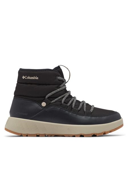 Columbia Śniegowce Slopeside Village Omni-Heat Mid 2105001 Czarny. Czarne buty zimowe Columbia, z materiału, bez obcasa, bez zapięcia. Za 319,99 zł.