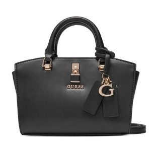 Torebka Guess. Czarne torebki klasyczne Guess, z aplikacjami, bez dodatków. Za 409,99 zł.