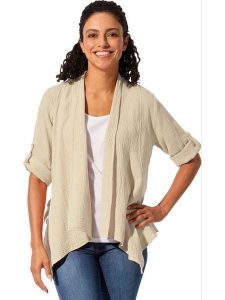 WITT WEIDEN Kardigan w kolorze beżowym rozmiar: 38. Brązowe kardigany WITT WEIDEN, z bawełny. Za 56,99 zł.