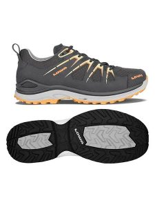 LOWA Buty trekkingowe "Innox Evo GTX" w kolorze szarym rozmiar: 38. Szare buty trekkingowe Lowa, z gore-texu, bez zapięcia. Za 408,49 zł.
