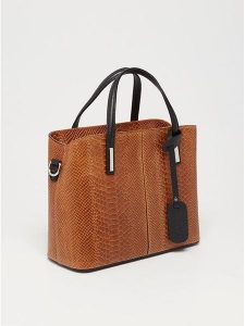 Victor & Hugo Paris Skórzana torebka "Rafa" w kolorze jasnobrązowym - 32 x 25 x 13,5 cm rozmiar: onesize. Brązowe torebki klasyczne Victor & Hugo Paris, bez wzorów, z materiału, przez ramię, bez dodatków. Za 260,99 zł.