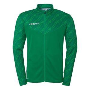 Kurtka z dresu Uhlsport Progressive 28 Poly. Czarne kurtki Uhlsport, bez wzorów, z dresówki, bez kaptura. Za 168,50 zł.