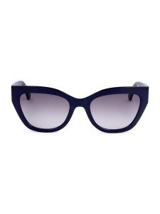 Longchamp Damskie okulary przeciwsłoneczne w kolorze granatowym rozmiar: 55. Niebieskie okulary przeciwsłoneczne Longchamp. Za 174,95 zł.