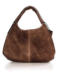 Lucca Baldi Skórzany shopper bag "Pitigliano" w kolorze brązowym - 41 x 34 x 30 cm rozmiar: onesize. Brązowe shopper bag Lucca Baldi, bez wzorów, z materiału, na ramię, bez dodatków. Za 294,95 zł.