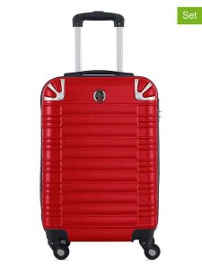 Canadian Peak Walizka "Sourcingeak" w kolorze czerwonym - 34 x 53 x 21 cm rozmiar: onesize. Czerwone walizki Canadian Peak, bez wzorów, z materiału. Za 130,99 zł.