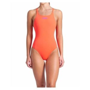 Damski kostium kąpielowy 1-częściowy Arena Team Pro Solid. Brązowe stroje jednoczęściowe Arena, bez wzorów. Za 222,00 zł.