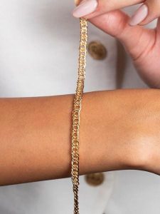 Lodie Silver Bransoletka rozmiar: onesize. Szare bransoletki Lodie Silver, metalowe. Za 62,03 zł.