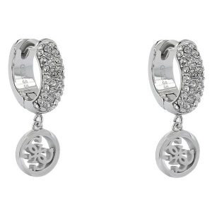 Kolczyki Guess. Szare kolczyki Guess, srebrne. Za 209,99 zł.