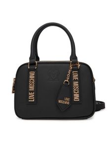 LOVE MOSCHINO Torebka JC4295PP1NL1500A Czarny. Czarne torebki klasyczne LOVE MOSCHINO, bez wzorów, ze skóry, bez dodatków. Za 669,99 zł.