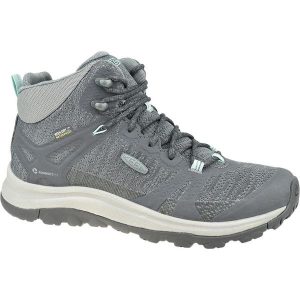 Buty trekkingowe damskie, Keen W Terradora II Mid WP. Szare buty sportowe Keen, bez zapięcia. Za 419,99 zł.