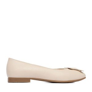 Baleriny Lasocki. Brązowe balerinki Lasocki, bez wzorów, bez obcasa, bez zapięcia. Za 169,99 zł.