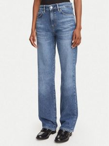 BOSS Jeansy Parkway 50564357 Niebieski Straight Fit. Niebieskie jeansy Boss, bez wzorów, z bawełny. Za 679,99 zł.