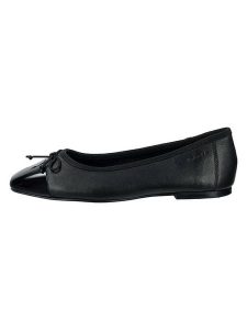 GANT Footwear Skórzane baleriny "Chadii" w kolorze czarnym rozmiar: 36. Czarne balerinki GANT Footwear, bez wzorów, bez obcasa, bez zapięcia. Za 348,95 zł.