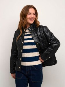 Cream Kurtka bomber Crhanva 10611934 Czarny Regular Fit. Czarne kurtki Cream, bez wzorów, z syntetyku, bez kaptura. Za 289,99 zł.