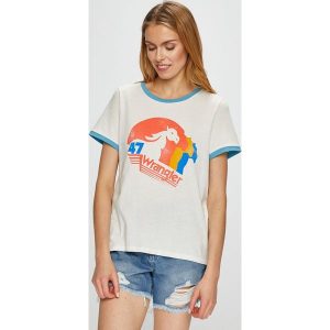Wrangler - Top. T-shirty marki Wrangler. W wyprzedaży za 99,90 zł.