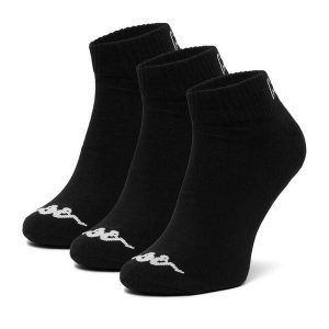 Skarpety długie Kappa. Czarne skarpetki Kappa, bez wzorów. Za 34,99 zł.