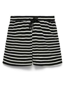 Vero Moda Szorty w kolorze czarno-białym rozmiar: L. Czarne szorty Vero Moda, bez wzorów, z podwyższonym stanem. Za 121,35 zł.