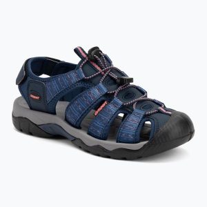 Sandały damskie Grisport 039037L. Niebieskie buty trekkingowe Grisport, bez zapięcia. Za 139,99 zł.