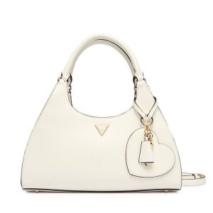 Torebka Guess. Białe torebki klasyczne Guess, z aplikacjami, bez dodatków. Za 639,99 zł.