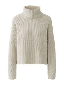 Oui Golf w kolorze kremowym rozmiar: 40. Brązowe golfy Oui, bez wzorów, z bawełny. Za 334,60 zł.