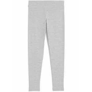 Młodzieżowe legginsy ESS PUMA Light Gray Heather. Szara legginsy Puma, bez wzorów, z gumy. Za 99,00 zł.