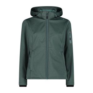 Kurtka damska turystyczna CMP 39A5006M. Zielone kurtki CMP, m, bez wzorów, bez kaptura. Za 350,00 zł.